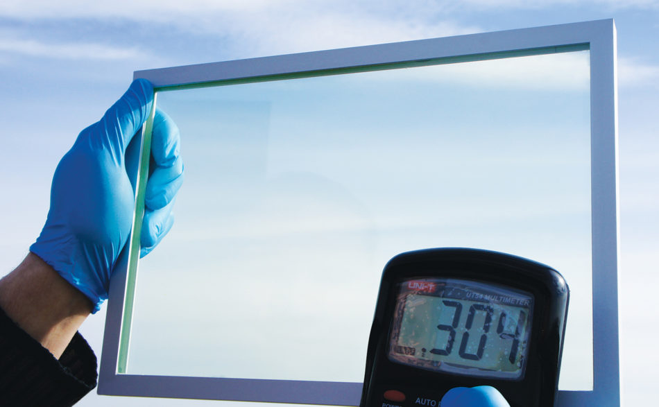 Szyby, które produkują prąd